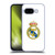 Real Madrid CF Origin Plain Logo White Soft Gel Case for Google Pixel 9A