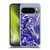 Suzan Lind Marble 2 Dark Violet Soft Gel Case for Google Pixel 10