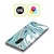 Suzan Lind Marble Swirls Teal White Soft Gel Case for Google Pixel 9A