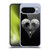 Stanley Morrison Black And White Gothic Dragon Heart Soft Gel Case for Google Pixel 10 Pro XL