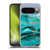 UtArt Malachite Emerald Aquamarine Gold Waves Soft Gel Case for Google Pixel 10