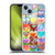 Aimee Stewart Colourful Sweets Hearts Grid Soft Gel Case for Apple iPhone 14 Plus