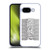 Joy Division Graphics Pulsar Waves Soft Gel Case for Google Pixel 9A