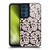 Anis Illustration Flower Pattern 2 Black 1 Gel Armour Case For Samsung Galaxy A15