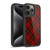 PLdesign Christmas Red Tartan Gel Armour Case For Apple iPhone 15 Pro