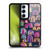Ninola Summer Patterns Rainbows Navy Gel Armour Case For Samsung Galaxy A55 5G