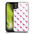 PLdesign Sparkly Flamingo Pink Pattern On White Gel Armour Case For Apple iPhone XR