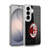AC Milan Crest Patterns Red And Grey Soft Gel Case for Samsung Galaxy S26 Plus
