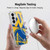 NBA Golden State Warriors Half Oversized Soft Gel Case for Samsung Galaxy S26