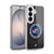 NHL Columbus Blue Jackets Puck Texture Soft Gel Case for Samsung Galaxy S26 Plus