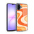 Kierkegaard Design Studio Retro Abstract Patterns Tangerine Wave Machine Soft Gel Case for Samsung Galaxy A07 4G