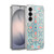 Micklyn Le Feuvre Floral Patterns Red And Blue Soft Gel Case for Samsung Galaxy S26