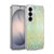 Micklyn Le Feuvre Floral Patterns Mint And Gold Soft Gel Case for Samsung Galaxy S26 Plus