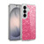PLdesign Sparkle Prints Rose Pink Soft Gel Case for Samsung Galaxy S26 Plus
