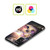 Random Galaxy Space Cat Reaching Big Pizza Soft Gel Case for Samsung Galaxy S26