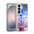 Random Galaxy Space Cat Blue Galaxy & Pizza Soft Gel Case for Samsung Galaxy S26 Plus