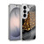UtArt Wild Cat Marble Dark Gilded Leopard Soft Gel Case for Samsung Galaxy S26
