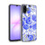 Anis Illustration Flower Pattern 2 Blue Soft Gel Case for Samsung Galaxy A07 4G