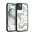 Kierkegaard Design Studio Retro Abstract Patterns Celadon Sage Swirl Gel Armour Case For Apple iPhone 15 Plus