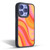 Kierkegaard Design Studio Retro Abstract Patterns Pink Orange Yellow Swirl Gel Armour Case For Apple iPhone 15 Plus