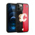 NHL Calgary Flames Half Distressed Gel Armour Case For Apple iPhone 12 Pro Max