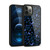 Episodic Drawing Pattern Blue Thistle Gel Armour Case For Apple iPhone 12 Pro Max