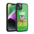 The Flintstones Graphics Drive Green Gel Armour Case For Apple iPhone 14 Plus