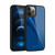 Ameritech Graphics Blue Mono Lines Gel Armour Case For Apple iPhone 12 Pro Max