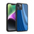 Ameritech Graphics Blue Mono Swirl Gel Armour Case For Apple iPhone 14 Plus