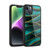 UtArt Malachite Emerald Turquoise Shimmers Gel Armour Case For Apple iPhone 14 Plus