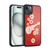 The Monkees Graphics Pattern In Red Gel Armour Case For Apple iPhone 15 Plus