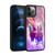 Random Galaxy Space Llama Galaxy Purple Cat Gel Armour Case For Apple iPhone 12 Pro Max