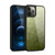 PLdesign Geometric Patterns Army Green Gradient Mesh Gel Armour Case For Apple iPhone 12 Pro Max