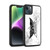Aerosmith Black And White Triangle Winged Logo Gel Armour Case For Apple iPhone 14 Plus