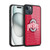 Ohio State University Logo Outline Buckeyes Gel Armour Case For Apple iPhone 15 Plus