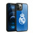 Real Madrid CF Origin Logo Blue Gel Armour Case For Apple iPhone 12 Pro Max