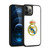 Real Madrid CF Origin Plain Logo White Gel Armour Case For Apple iPhone 12 Pro Max