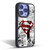 Superman DC Comics Comicbook Art Red Logo Splatter Gel Armour Case For Apple iPhone 15 Plus