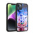 Random Galaxy Space Cat Blue Galaxy & Pizza Gel Armour Case For Apple iPhone 14 Plus