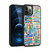 Ninola Patterns 4 Handpainted Stripes Multi Gel Armour Case For Apple iPhone 12 Pro Max