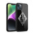 Stanley Morrison Black And White Gothic Diamond Dragon Gel Armour Case For Apple iPhone 14 Plus