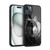 Stanley Morrison Black And White Gray Wolf With Dragon Marking Gel Armour Case For Apple iPhone 15 Plus