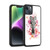 Monika Strigel Animals And Flowers Zebra Gel Armour Case For Apple iPhone 14 Plus