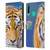 Aimee Stewart Animals Tiger Lily Leather Book Wallet Case Cover For Huawei P40 lite E