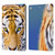 Aimee Stewart Animals Tiger Lily Leather Book Wallet Case Cover For Apple iPad 10.2 2019/2020/2021