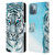 Aimee Stewart Animals White Tiger Leather Book Wallet Case Cover For Apple iPhone 13