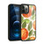 Haley Bush Pattern Painting Orange Splash Gel Armour Case For Apple iPhone 12 Pro Max