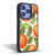 Haley Bush Pattern Painting Orange Splash Gel Armour Case For Apple iPhone 12 Pro Max