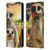 Aimee Stewart Animals Meerkats Leather Book Wallet Case Cover For Motorola Moto E7 Plus