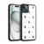 Real Madrid CF Legend Black Logo Pattern Gel Armour Case For Apple iPhone 15 Plus